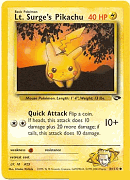 084 Lt. Surge's Pikachu